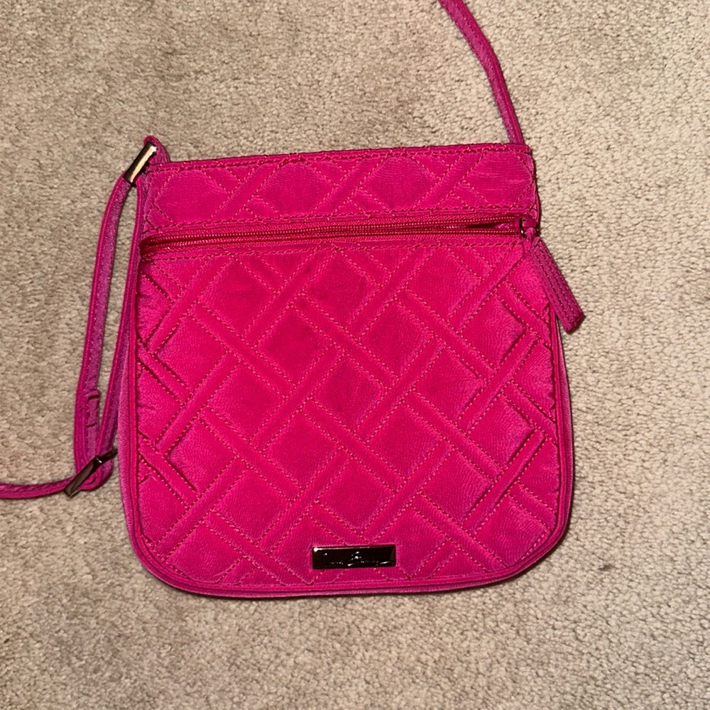 Pink Vera Bradley crossbody